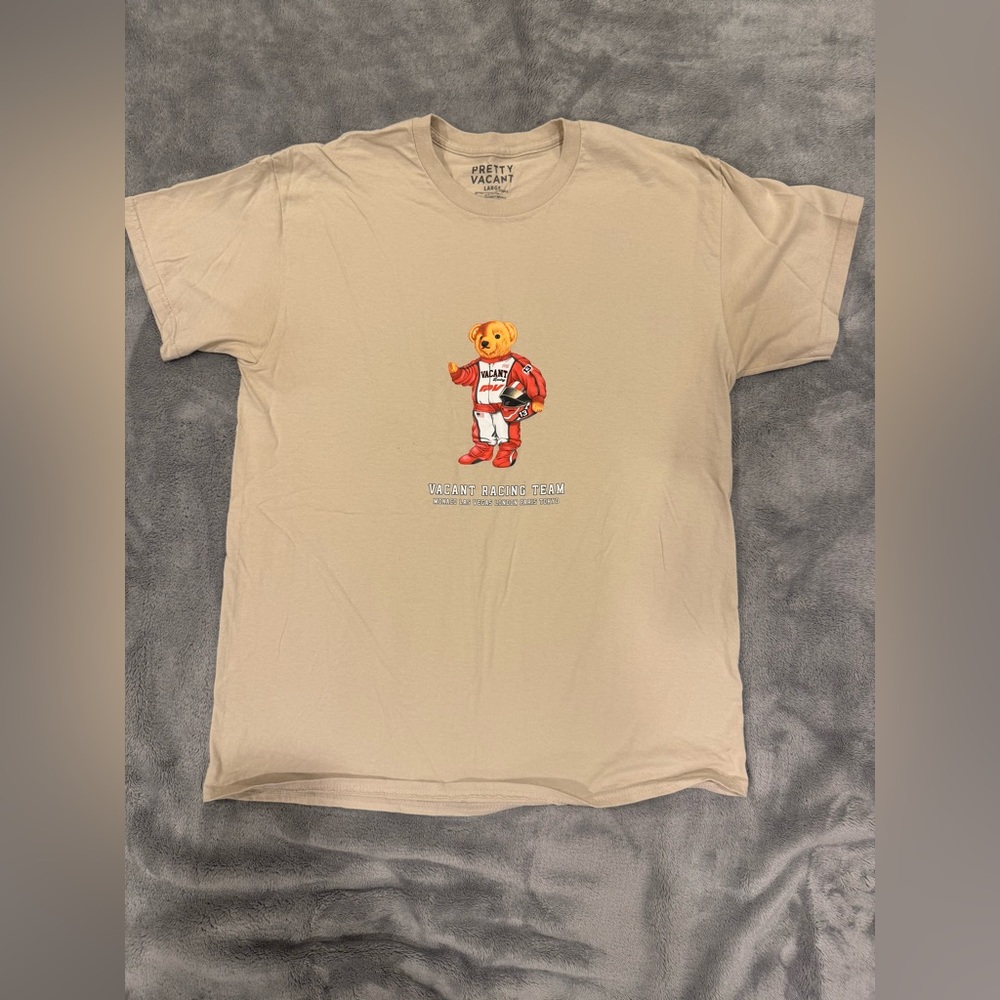 Teddy Bear Racing T-Shirt Men’s Large